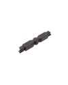 CARRILES T * CONECTOR ESQUINA AJUSTABLE NEGRO